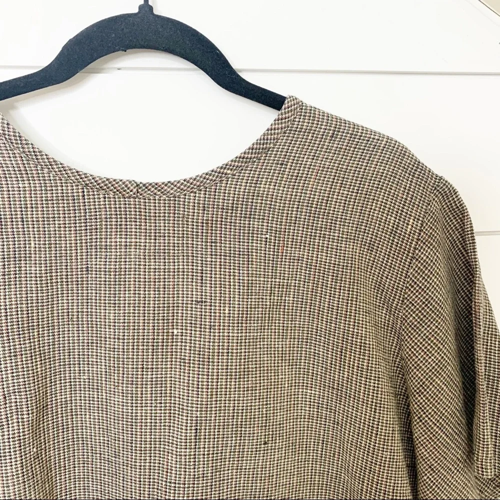 FLAX boxy linen shirt size S - Picture 8 of 10
